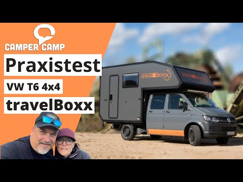 4x4 WOHNMOBIL | PRAXISTEST AM CAMPERCAMP | travelBoxx von BUSBOXX | VW T6