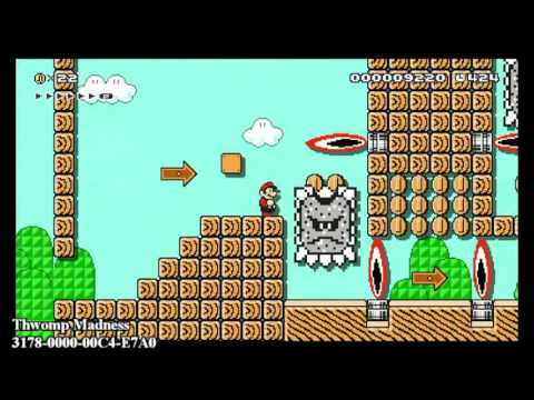 Super Mario Maker : Thwomp Madness