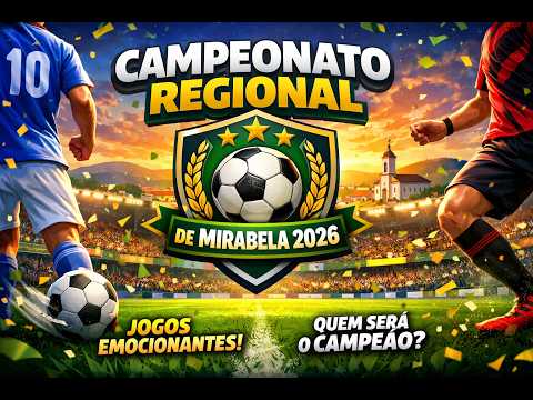 REAL CRUZ 0 X 2 COMERCIAL -  CAMPEONATO REGIONAL DE MIRABELA 2026