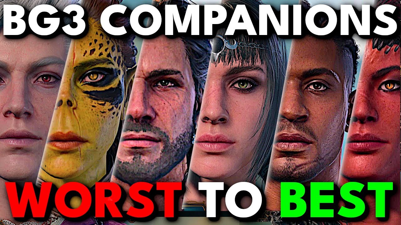 Every Baldur's Gate 3 Companion RANKED Worst to Best