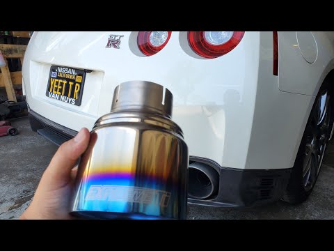 Best exhaust for Nissan GT-R HKS or TOMEI