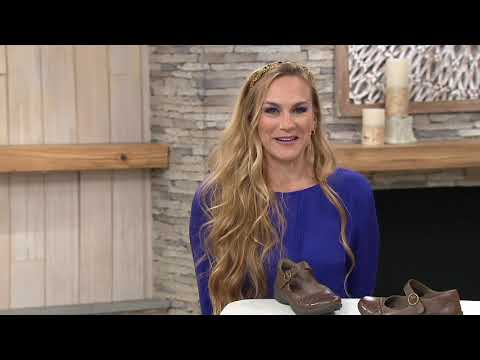 Earth Leather Mary Jane Shoes - Natural Superior on QVC