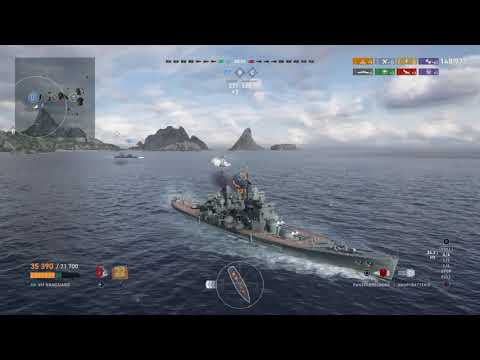 World of Warships Legends - VANGUARD - Tier 7 - Wirklich so schlecht? [gameplay/ deutsch]