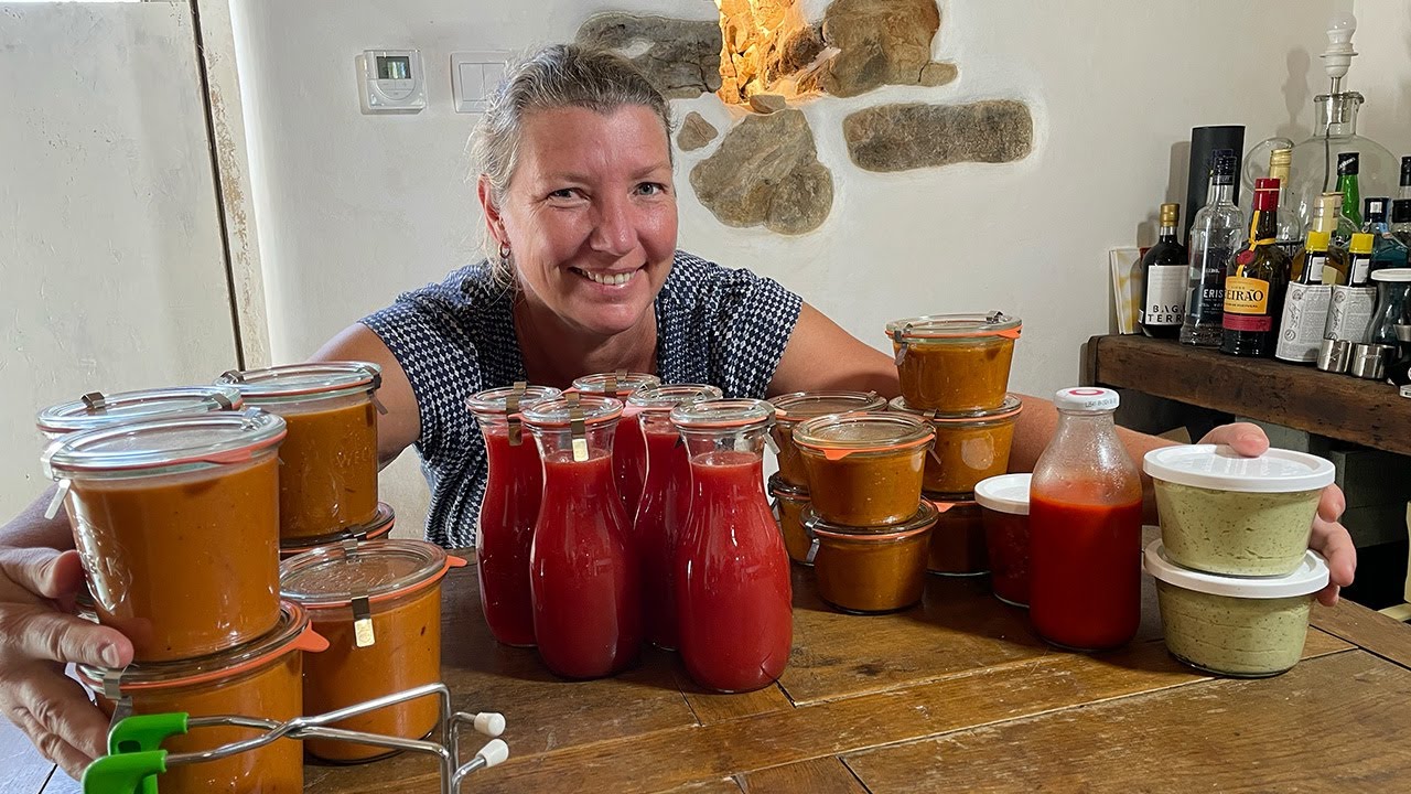 Preserving Summer Harvests - Hot Sauce, Dips, Cordial and More