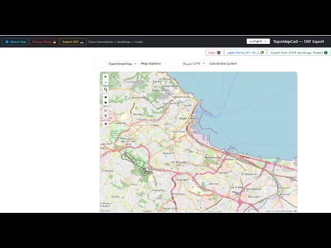 TopoMap CAD