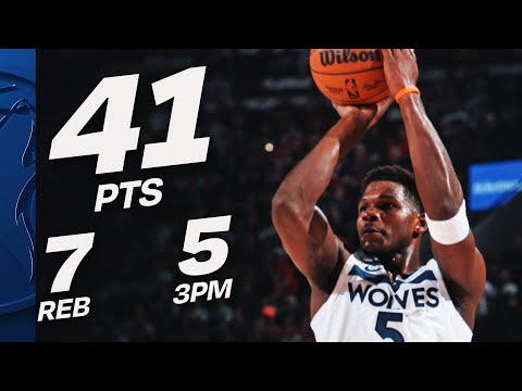 Anthony Edwards MADE A STATEMENT vs Blazers | October 22, 2025