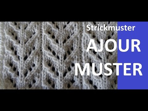 Strickmuster Nr.153* AJOURMUSTER *