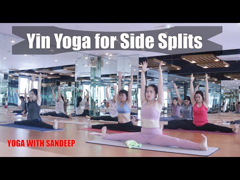Yin Yoga For Side Splits | Yoga With Sandeep | Vietnam