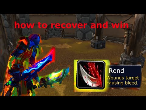 Classic Wotlk- what to do if you have a bleed on you 2500 MMR easy guide
