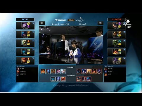 CJ vs SKT Game 2 Highlights - CJ ENTUS vs SK TELECOM T1 - Week 4 LCK Champions Korea Summer 2015