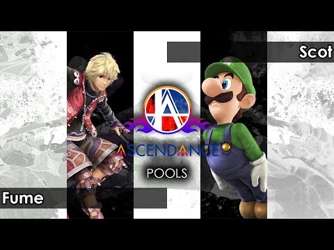 Smash 4: Fume (Shulk) V Sinai | Scot (Luigi) - Ascendance 87 Tournament SSB4