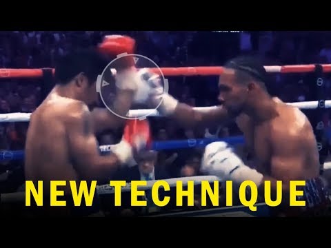 Manny Pacquiao new techniques in Kieth Thurman Fight !