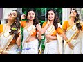 Mokksha Hot Navel Onam Special PhotoShoot Video ACTRESS DESIRE Mokksha Malluactress