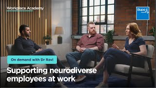 <p>Watch in 13 mins</p><p class="f18">Supporting neurodiverse employees at work</p>