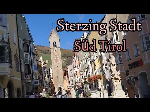 Sterzing Stadt in Südtirol, Italien