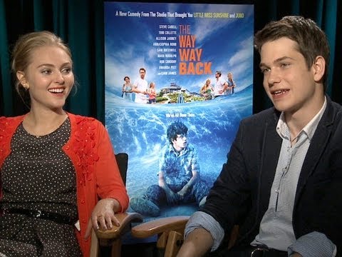 AnnaSophia Robb and Liam James Talk 'The Way, Way Back'