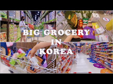COREIA VLOG 🇰🇷 | GRANDE MERCEARIA NA COREIA | EMART TRADERS E HOMEPLUS