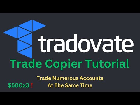 How To Copy/Group Trade On Tradovate - Quick Free Tutorial -Trade Numerous Accounts Together