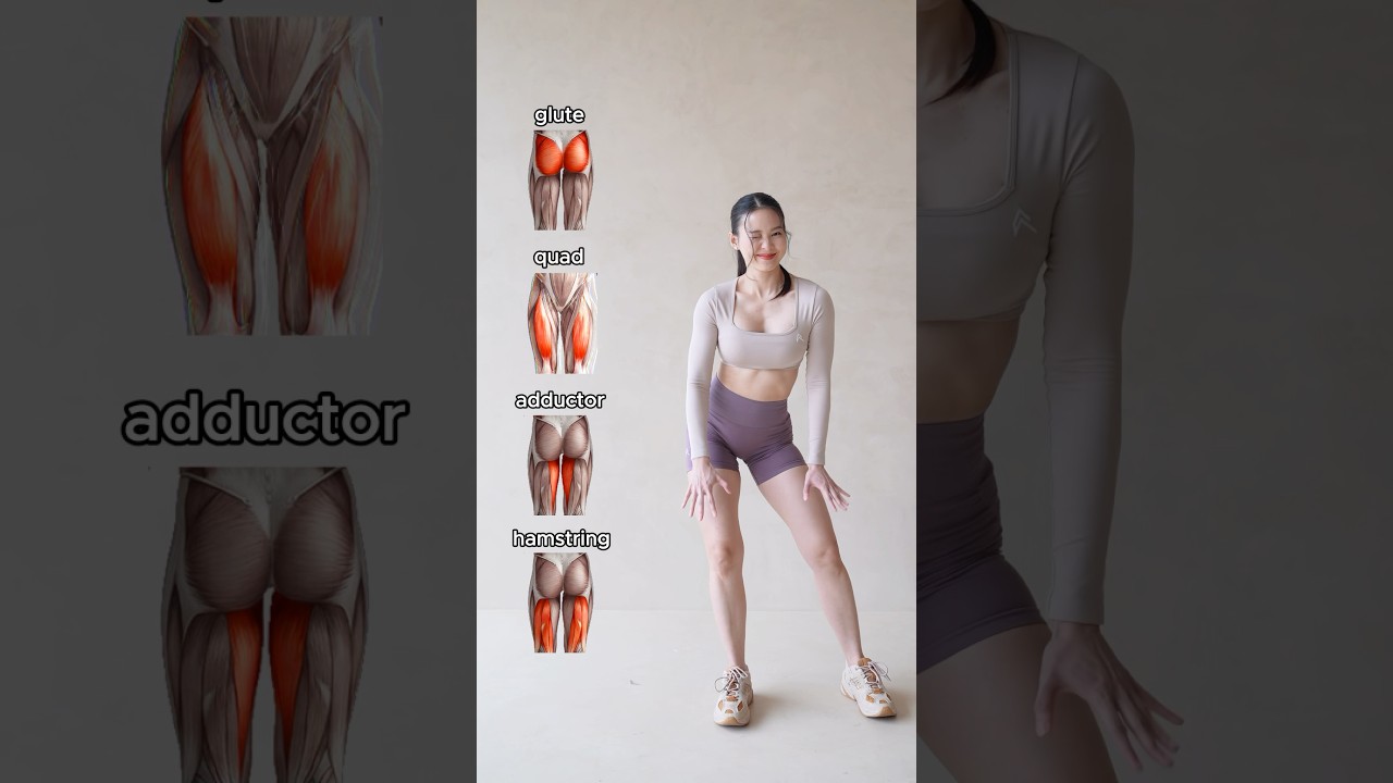 📌4 LEG DAY STAPLES with Dumbbells to Target : MORE GLUTES, QUADS, ADDUCTORS or HAMS