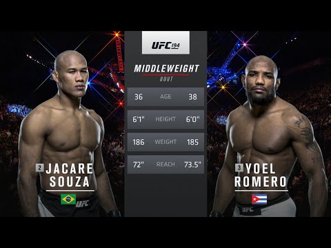 Jacare Souza vs Yoel Romero full fight