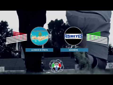 La Noce di Creta vs Gooners - Serie B - Stella Azzurra 2021 - Lega C8