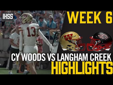Epic Comeback: Cy Woods Rallies to Victory Over Langham Creek | High School Football Highlights