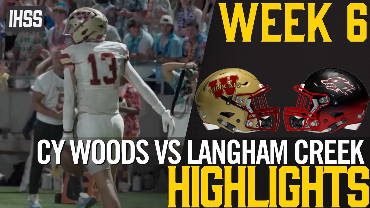 Epic Comeback: Cy Woods Rallies to Victory Over Langham Creek | High School Football Highlights