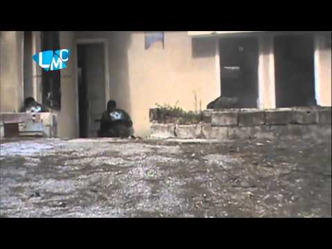 جانب من تدريبات لواء انصار الساحل استعدادا لمعركة السيطرة على قمة النبي يونس