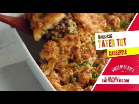 Barbecue Tater Tot Casserole