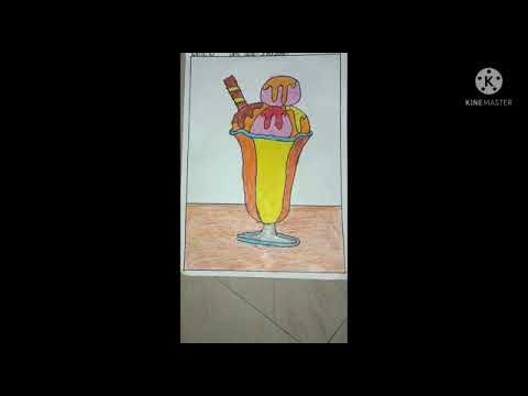 Drawing  of Sweet Ice-cream