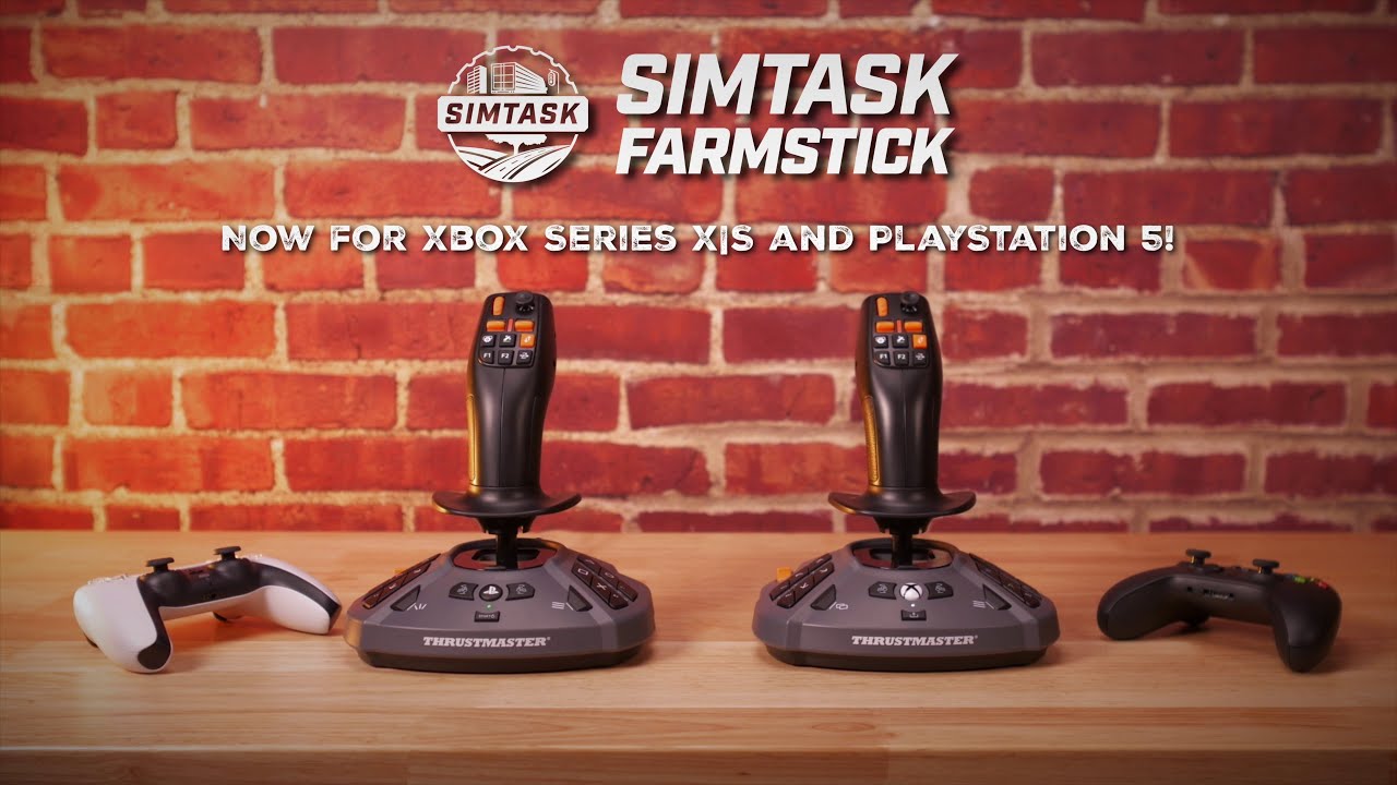 SimTask FarmStick for consoles – Take full control, master every task - YouTube