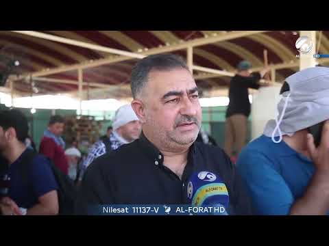 شاهد بالفيديو.. منفذ المنذرية الحدودي مع ايران يشهد توافد اعداد كبيرة من الزائرين
