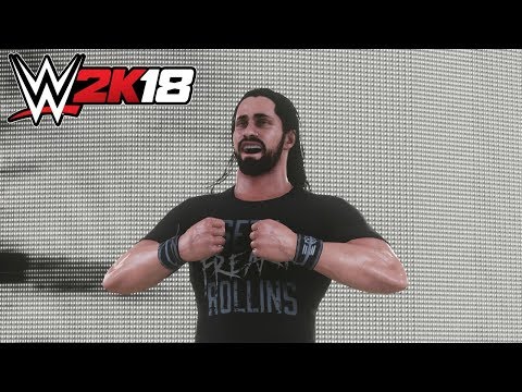 WWE 2K18 - Seth Rollins (Entrance, Signature, Finisher)