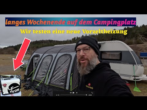 Long weekend at the campsite - We test a 5kW parking heater from LF Bros