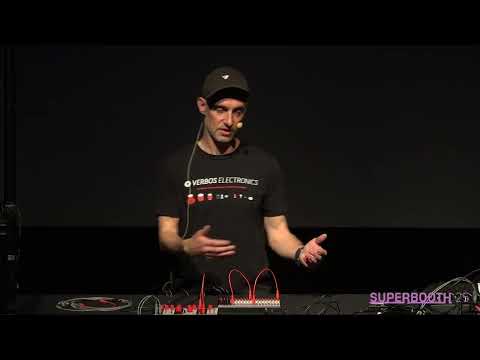 Verbos Electronics - Gesprächskonzert at SUPERBOOTH25
