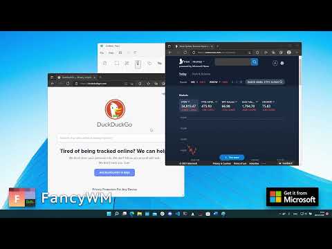 Stop Dragging Windows Around — FancyWM Changes Everything