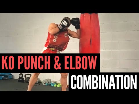 KO PUNCH AND ELBOW COMBINATION