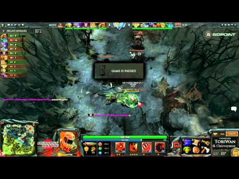 Mousesports vs DD DOTA Game 2  DOTA 2 Bigpoint Battle - TobiWan