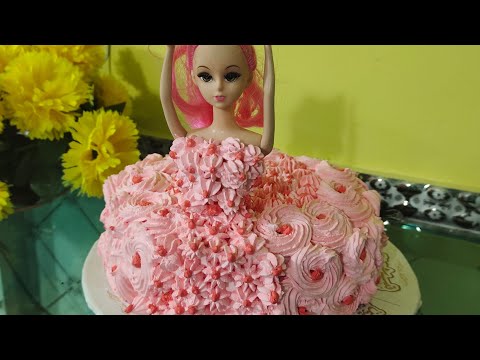 birthday special doll cake recipe 🎂| by hooria with cooking 🔪🍅