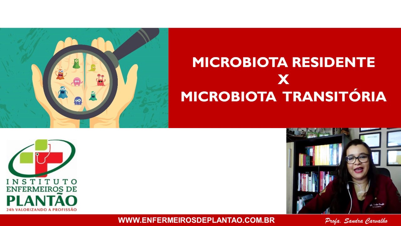 COMO DIFERENCIAR MICROBIOTA TRANSITÓRIA E MICROBIOTA RESIDENTE.