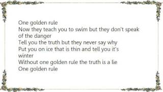 Chris Rea - One Golden Rule Lyrics