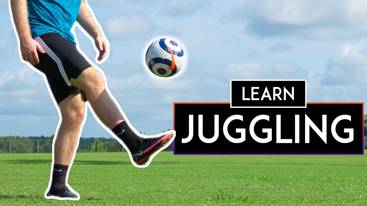 How to JUGGLE a Soccer Ball for Beginners