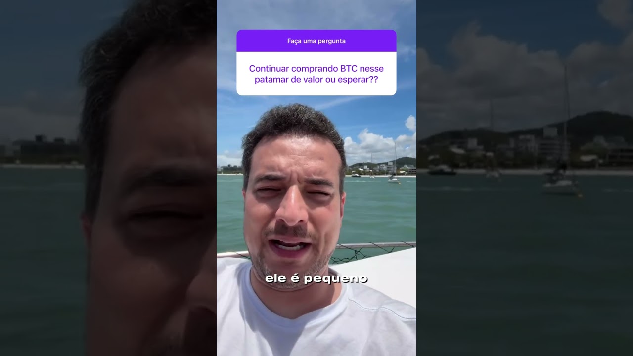 CONTINUAR COMPRANDO BTC OU PARAR?