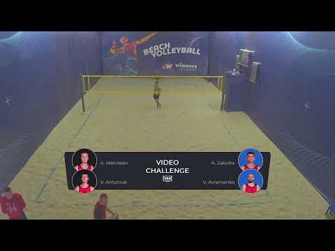 11:40 A.Matvieiev / V.Antoniuk  - A.Zabuha / V.Avramenko|Winners Beach Volleyball
