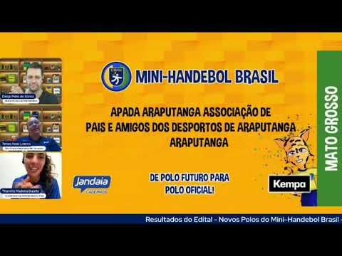 ARAPUTANGA É POLO OFICIAL DO MINI-HANDEBOL BRASIL