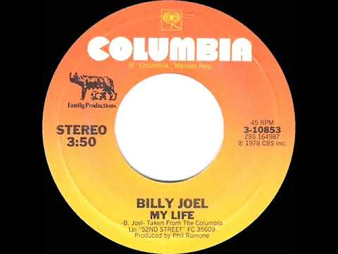 1979 HITS ARCHIVE: My Life - Billy Joel (stereo 45 single version)