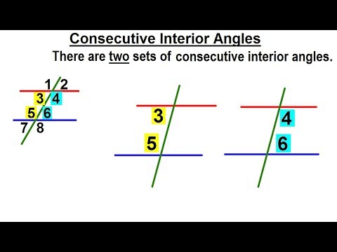 Geometry Ch 4 Lines and Angles 1 of 54 Parallel Lines and Planes