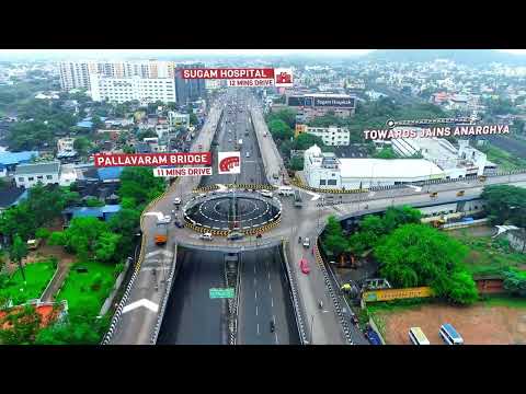 NS Ventures| Chennai 4k Cinematic Drone Views| Jains Anarghya| Aerial Walkthrough Chennai City