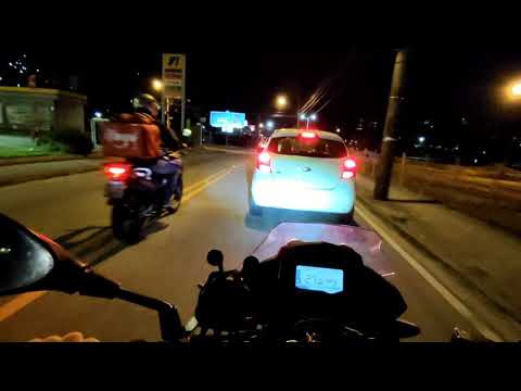 Volta de teste ao redor da UFSC - NOITE