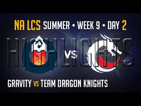 Gravity vs TDK HIGHLIGHTS | Week 9 Day 2 NA LCS Summer Split 2015 S5 | GV vs TDK W9D2